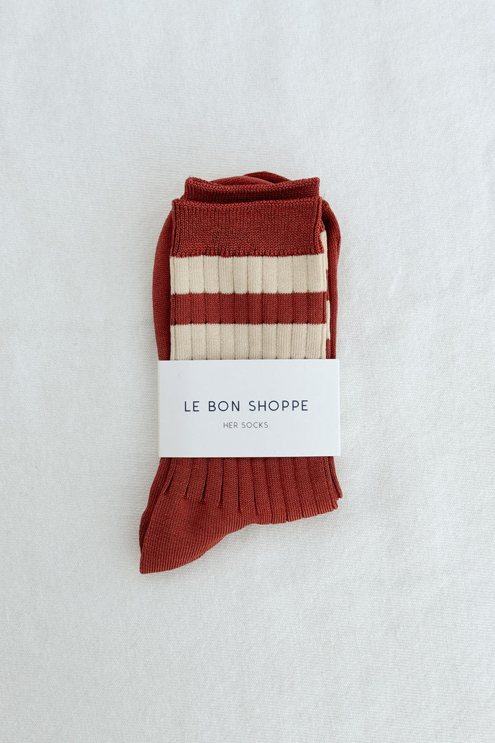 Le Bon Shoppe | Her Varsity Socks | Tandoori
