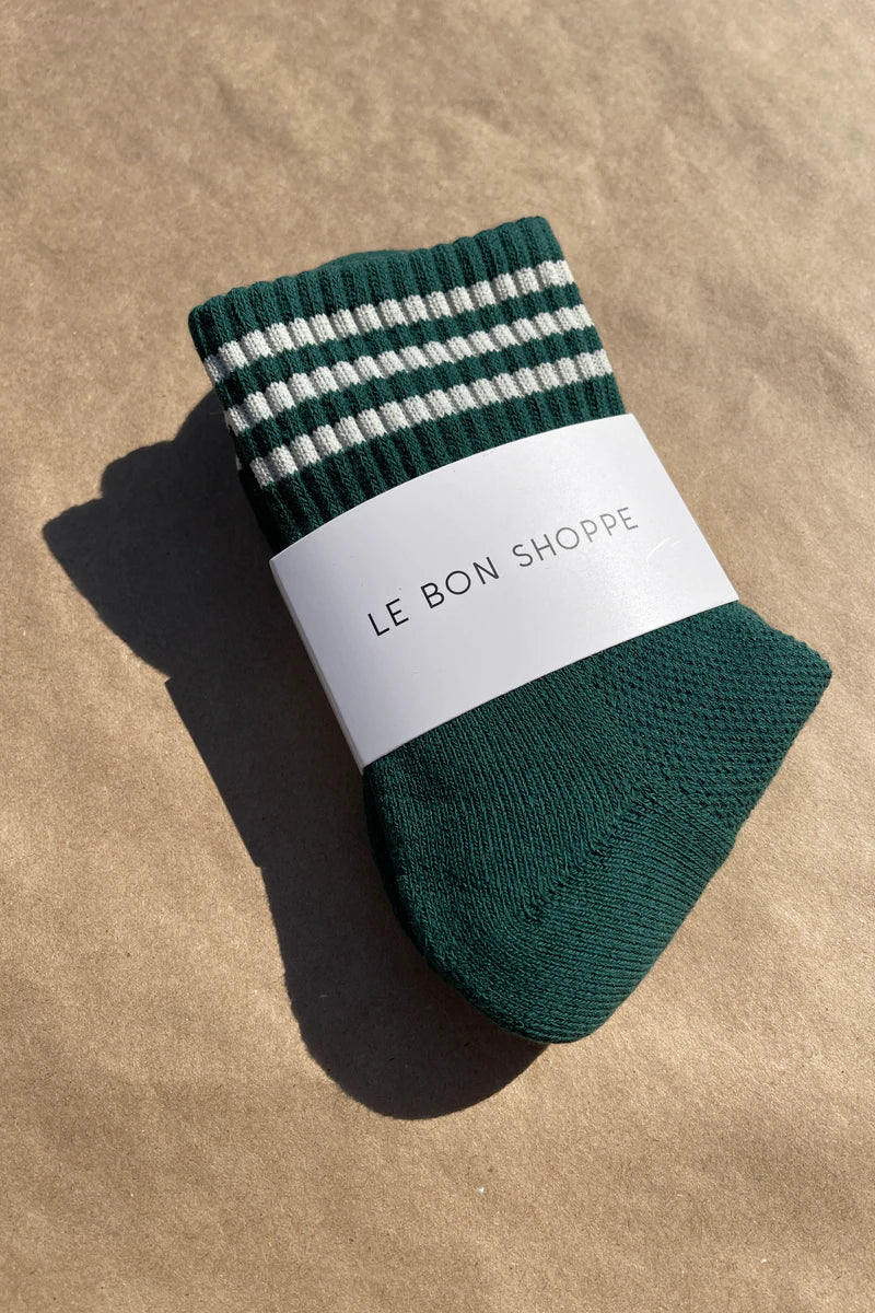 Le Bon Shoppe | Girlfriend Socks | Hunter Green